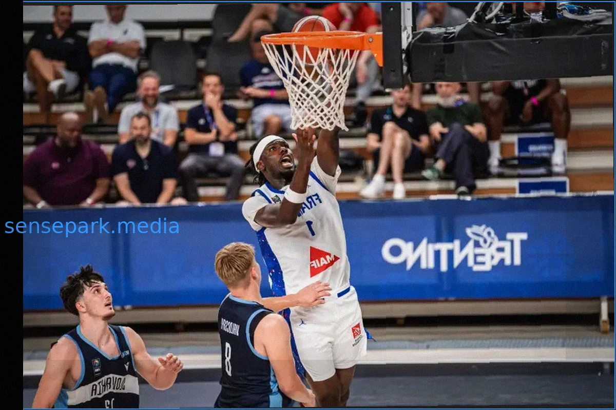 France Edges Past Slovakia to Reach U18 EuroBasket Quarter-finals